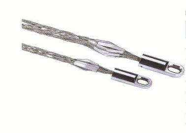 Cable de acero resistente que tira del calcetín de la malla de alambre de los apretones para la construcción del poder