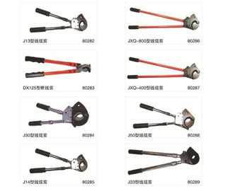 Acuerdo de acero del cortador del cable del trinquete de China de la fuente y el llevar fácil ligero