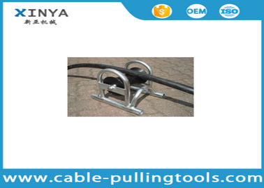 El tipo recto cable subterráneo de la cuerda de alambre equipa el rodillo del cable para la tracción subterráneo del cable