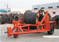 3 toneladas 5 toneladas 8 toneladas remolque del tambor de cable del torno del cable de 10 toneladas para el transporte y la tracción del cable