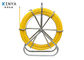 Herramientas subterráneos del cable de Rodder del conducto de la fibra de vidrio de Rod del conducto del Portable 4m m el 150m