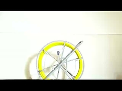 longitud de fibra de vidrio fibra de serpiente de cable de conducto Rodder empuje la vara para telecomunicaciones cable de fibra óptica tirando y