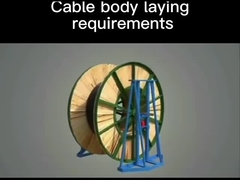 Cable de soporte para el tambor de cable de soporte para el tambor de cable