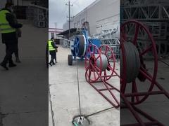 Equipo de cableado de 250kn para la construcción de líneas de transmisión