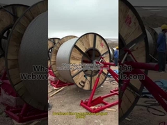 El tensor hidráulico ayuda a terminar el proyecto de transmisión de energía rápidamente.