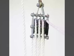 El sistema de elevación de tirón se ocupa de la elevación de ahorrar tiempo y mano de obra!