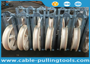 La encadenación del cable de fribra óptica de los bloques de polea equipa φ660x100mm ISO pasajero