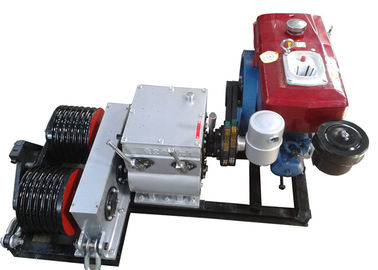 comprar Tirador del torno del cable torno doble accionado del tambor del motor diesel de 5 toneladas online manufacture