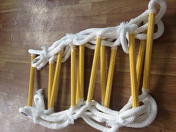 comprar La seguridad ligera equipa el tipo escalera portátil de H de la seda del aislamiento online manufacture