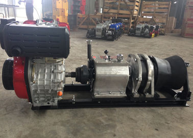 comprar La erección de la torre equipa el torno rápido de la cuerda de alambre del motor diesel de 5 toneladas para la tracción del cable online manufacture