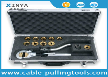 comprar Herramienta que prensa hecha salir 60 KN del estirón hidráulico manual del cable con la válvula de seguridad online manufacture