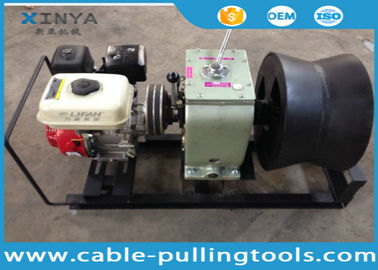 comprar Tambor de cable de 3 toneladas que tira de la máquina del torno con poder del motor de gasolina online manufacture