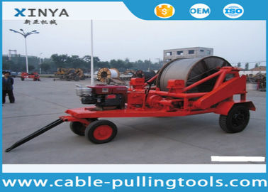 comprar 3 - máquina llena del remolque del tambor de cable de la función multi 8T para la construcción de la energía eléctrica online manufacture