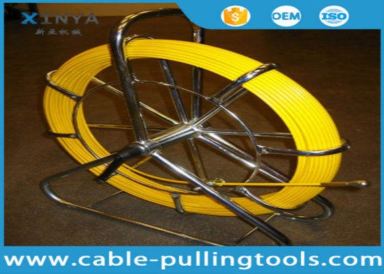 comprar Varilla de empuje y tracción de fibra de vidrio ligera de 6 mm con revestimiento de polietileno de alta densidad y núcleo de fibra de vidrio para tendido de cables online manufacture