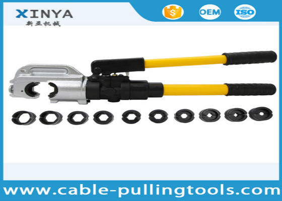 comprar Herramienta de crimpado hidráulica manual de 13 toneladas con dados hexagonales para terminales de cable de cobre y aluminio de 10-400 mm² online manufacture