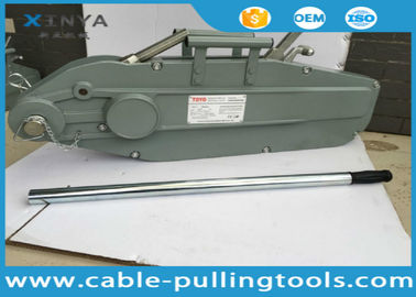 comprar alzamiento de cuerda manual de alambre de 3.2T Tirfor con la cuerda de alambre de los 20m para levantar y tirar online manufacture