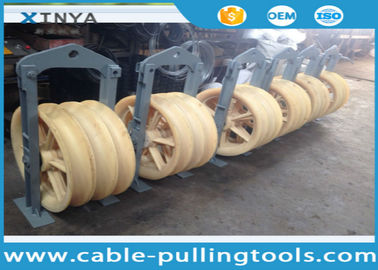 comprar Línea de transmisión que ata el bloque de polea de encadenación de nylon de la rueda de las herramientas 3 para el conductor liado gemelo online manufacture