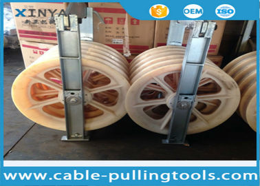 comprar Línea eléctrica liada de la polea del conductor del diámetro grande que ata el bloque del equipo con la rueda 660m m de cinco nilones online manufacture