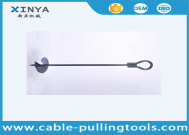 comprar Taladro 1710m m del ancla de la tierra del ancla del tornillo de la tierra de la fabricación con el disco del diámetro de 300m m online manufacture