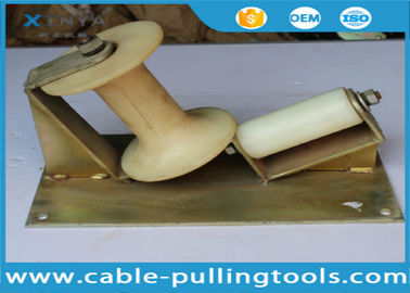 comprar cable de la esquina 10KN que tira del rodillo con la rueda de nylon para la tracción del cable online manufacture