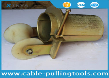 comprar Rodillo acampanado del cable para tirar del cable de 100m m con la rueda de nylon online manufacture