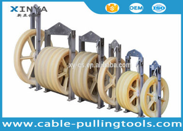 comprar polea liada diámetro del conductor de 660m m que ata el bloque de polea con la rueda de nylon online manufacture