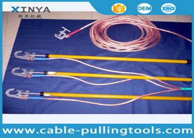 comprar 110 kilovoltios de conexión a tierra de seguridad del dispositivo equipan al electricista 220KV con el alambre de cobre/el clip de tierra online manufacture
