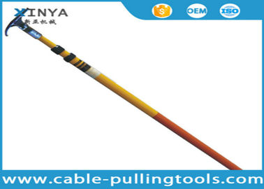 comprar Palillo caliente de alto voltaje telescópico de la fibra de vidrio fácil del mantenimiento con los metros de la longitud 3 - 12 online manufacture