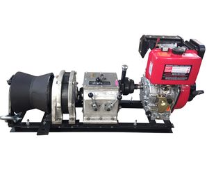 comprar Cable diesel del torno de la cuerda de alambre que tira de la capacidad de máquina 50KN velocidad rápida de 5 toneladas online manufacture