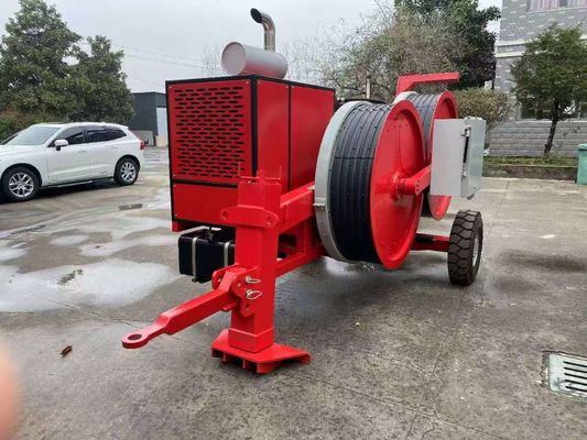 comprar 2x50KN Tensión continua Tensión hidráulica con motor diesel y control electrónico para el cableado online manufacture