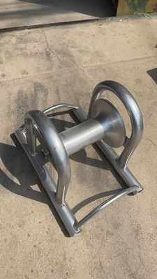 comprar 10KN Carga nominal Roller de cable recto de aluminio de trabajo pesado para tirar de alambre liso en la instalación de cables subterráneos y aéreos online manufacture