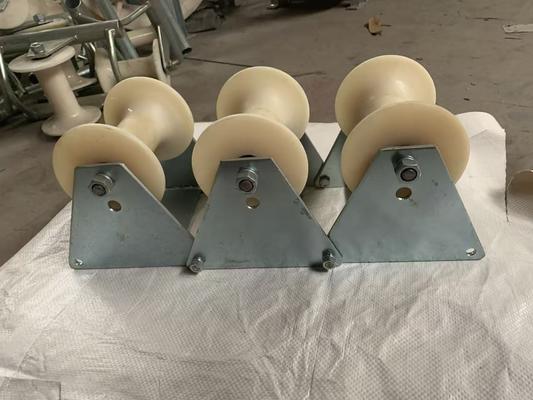 comprar Roller de cable de alcantarillado con 10 kg de peso, capacidad de cable de 130 mm y garantía de 1 año para una instalación suave de cable subterráneo online manufacture