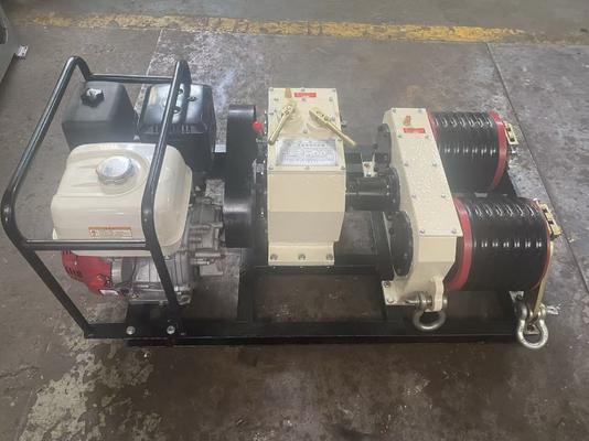 comprar 13HP Honda Gasoline Cable Winch Puller with 26m/min Lift Speed and 10m Maximum Lifting Height online manufacture