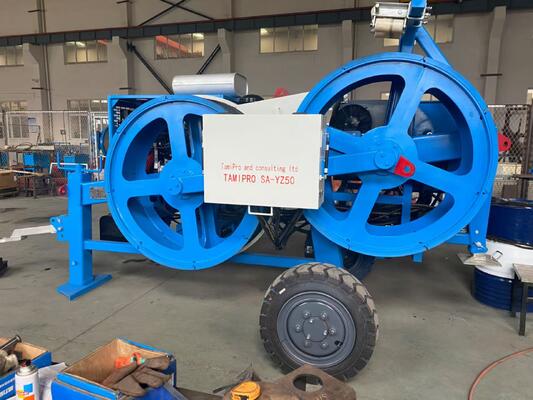 comprar Tensión de conductor hidráulico de 40KN con diseño de 5 ranuras para un cableado eficiente online manufacture