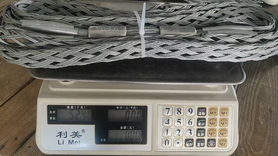 comprar Heavy-Duty Double-Braided Cable Pulling Grip for 300–400mm² ACSR Conductors with 30KN Rated Load online manufacture