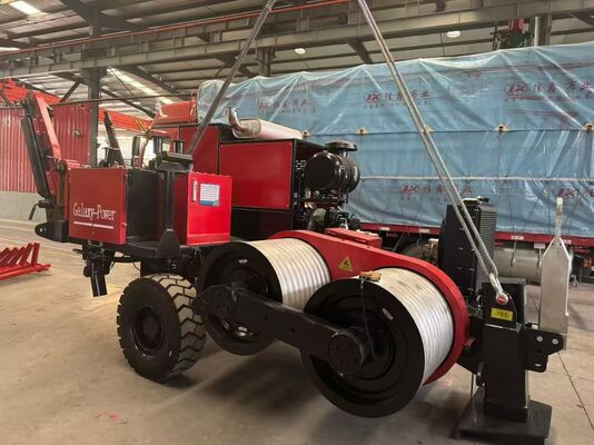 comprar SA-YQ180 Tirador hidráulico diésel con fuerza máxima de tracción de 180kN, sistema hidráulico avanzado y motor diésel de alta eficiencia para la construcción de líneas eléctricas online manufacture