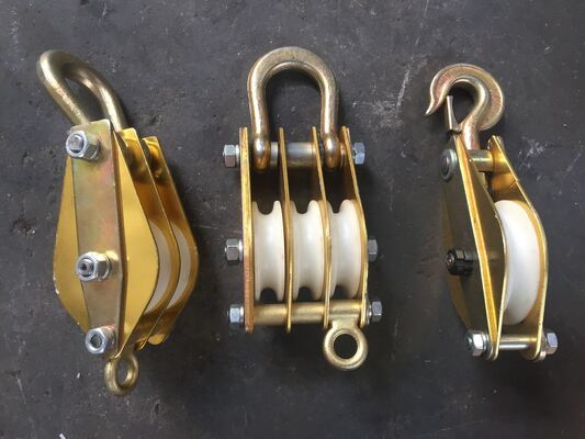 comprar Snatch Acero de alambre de cuerda de polea Bloque online manufacture