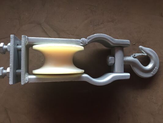 comprar Pulea universal de cuerda de cruce con diseño de estilo gancho y tamaño de rueda de 120x58 mm para cuerda de la línea de transmisión online manufacture