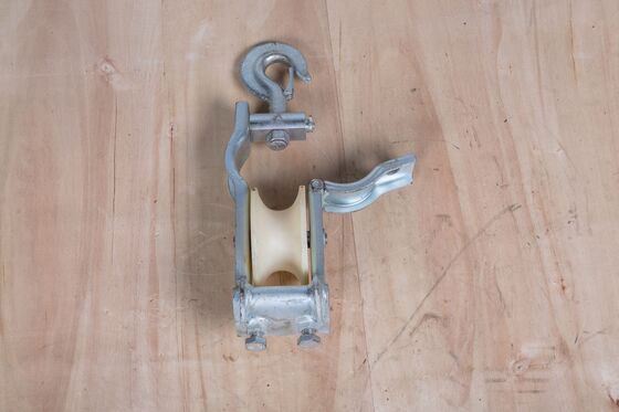 comprar Bloque de polea de ensamblaje de malla única con acabado resistente a la corrosión para ensamblaje de cable compacto y ligero online manufacture