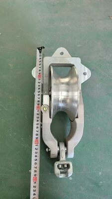 comprar Rodillo de potencia universal SH10TY con bloque de carga nominal de 10KN y rueda de aluminio para tendido de líneas eléctricas aéreas compacto y portátil online manufacture