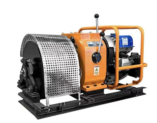 comprar Gancho de potencia de gasolina de 3 toneladas con motor Yamaha MX175 y marco portátil de acero para tirar de cables online manufacture