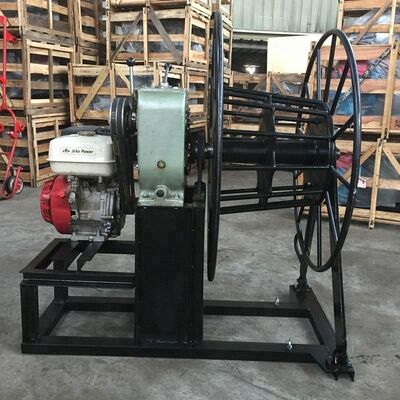 comprar Tirador de cables de construcción de acero de 8 toneladas de capacidad con llave de seguridad para tirar de trabajo pesado online manufacture