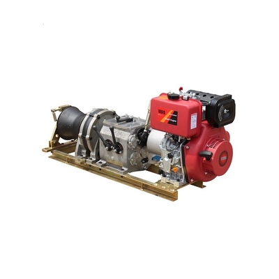 comprar 5 Ton Diesel Engine Capstan Winch para la tracción del cable online manufacture