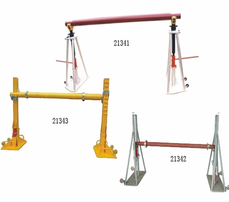 comprar 20 Ton Cable Drum Stand With Jack In Line Construction de elevación hidráulico online manufacture