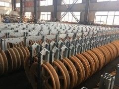 Bloques de cuerda de conductor único con marco de acero Shdn660