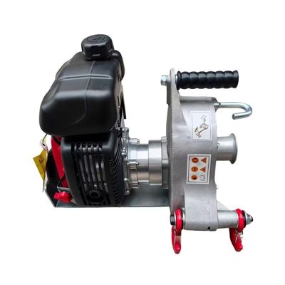 Mini ligero manual bosque tambor rápido cable de freno Capstan Construcción de elevación de gasolina cabrestante de mano