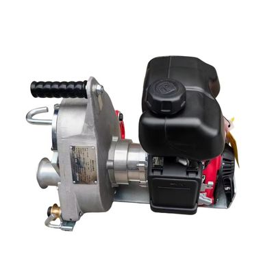 Mini ligero manual bosque tambor rápido cable de freno Capstan Construcción de elevación de gasolina cabrestante de mano