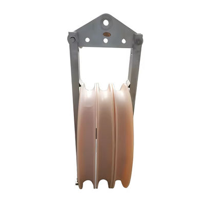 508 Serie MC Sheave de nylon de gran diámetro de cuerda de polea bloque para la construcción de energía
