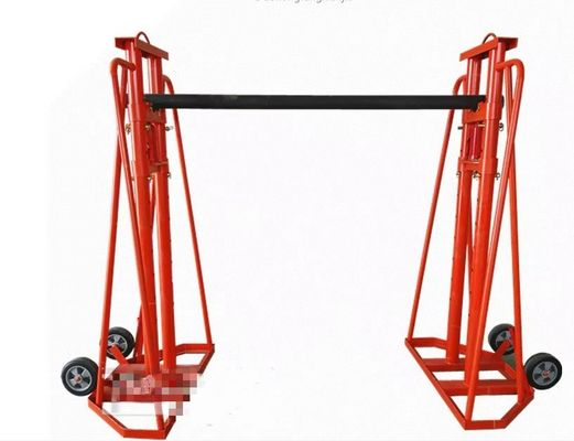 Cable hidráulico tambor jack carga pesada cables hidráulicos soporte de carrete