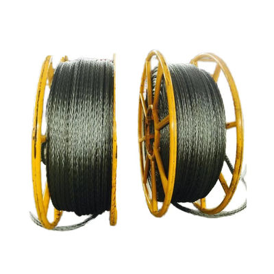 Cable de acero de alta resistencia de 20 mm anti-torsión para cableado de tensión de línea de transmisión